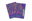Violett marmoriert – 2er-Pack