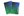 Ruled with Margin, 54 Sheets, Black/Green - 2 Pack