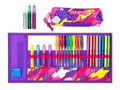 MITAMA Glitter sada, 25 ks, rolovací, fialová