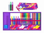 MITAMA Glitter sada, 25 ks, rolovací, fialová - Writing Set