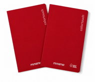 MITAMA, A5, linkovaný, 42 listů, červený - balení 2 ks - Exercise Book