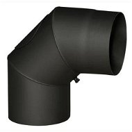 M.A.T. Elbow Flue Pipe with Opening 120mm/90° - Elbow flue pipe