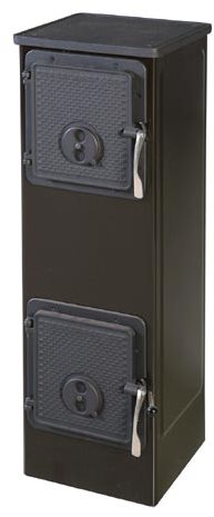 Thorma KERPEN 2U4P 5kW Black - Wood Stove - Main image