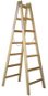 M.A.T. - Dvojitý rebrík maliarsky, 7 pr., PREMIUM drevený - Dvojitý rebrík