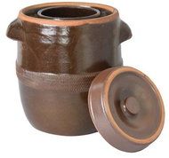 M.A.T. 20l + Lid, Ceramic - Ceramic Sauerkraut Pickling Crock