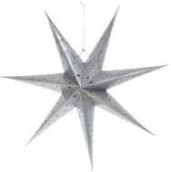 M. A. T. Beleuchtung STAR 60cm faltbar, Papier mit Folie, 10LED - Weihnachtsdekoration