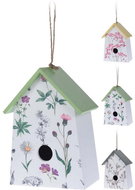 Birdhouse 22x15x9cm wooden mix of decors - Nesting Box