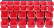 Hanging system + 28 tool boxes ORDERLINE 800x165x400mm - Tool Organiser
