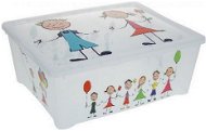 M.A.T. box úložný 43 × 36 × 16cm s vekom PH detský - Úložný box