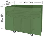 M.A.T. Grill takaróponyva CLASSIC "XL" 165 x 63 x 90 cm - Grill takaróponyva