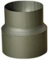 Eurometal redukcia rúrková 200 / 160 mm (dĺžka 160 mm) hrúbka 1,5 mm čierna - Komínová rúra