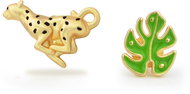 MTM set 2 odznaků Leopard & list - Brooch