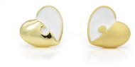 MTM set 2 odznaků Dvě zlatá srdce - Brooch