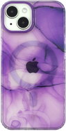 Covereon COLOR INK kryt s MagSafe na iPhone 15 Plus - Purple - Phone Cover