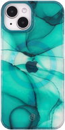Covereon COLOR INK kryt s MagSafe na iPhone 15 Pro Max - Turquoise - Phone Cover