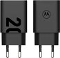 Motorola TurboPower 20 W USB-A w/ 1m USB-C cable Black - Nabíjačka do siete