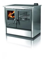 tim sistem NORTH ECO P INOX 8,73kW, sporák na TP, 900x600x850mm, prům. 120mm - Sporák na tuhá paliva