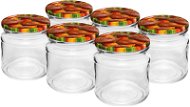 IGOTREND Zavařovací sklenice TWIST, objem 212ml + víčko, průměr 66mm - ovoce, 6 ks ve fólii - Canning Jar