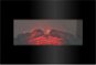 MEMPHIS el. krb nástenný, 1800 W, 220 – 240 V/50 Hz, 66 × 46 × 13 cm - Elektrický krb