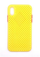 Tel Protect Breath kryt pro iPhone X/XS žlutý - Phone Cover