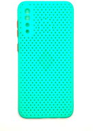 Tel Protect Breath kryt pro Samsung Galaxy A30S/A50 tyrkysový - Phone Cover
