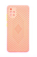 Tel Protect Breath kryt pro Samsung Galaxy A51 rosegold - Phone Cover