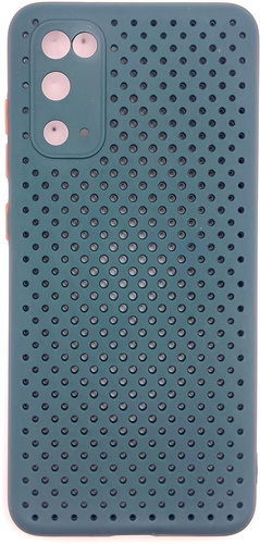 Tel Protect Breath kryt pro Samsung Galaxy S20 zelený - Phone Cover - Main image