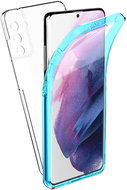 Pouzdro 360 Full Cover Samsung Galaxy S21 Ultra modré - Phone Case