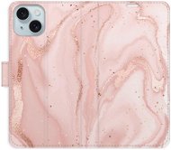 iSaprio RoseGold Marble na iPhone 15 - Kryt na mobil