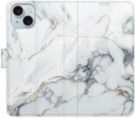 iSaprio SilverMarble 15 pro iPhone 15 - Phone Cover