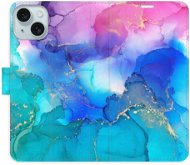 iSaprio BluePink Paint pro iPhone 15 Plus - Phone Cover