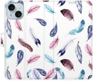 iSaprio Colorful Feathers pro iPhone 15 Plus - Phone Cover