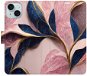 iSaprio Pink Leaves pro iPhone 15 Plus - Phone Cover