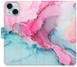 iSaprio PinkBlue Marble pro iPhone 15 Plus - Phone Cover