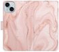 iSaprio RoseGold Marble pro iPhone 15 Plus - Kryt na mobil
