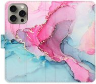 iSaprio PinkBlue Marble pro iPhone 15 Pro Max - Phone Cover