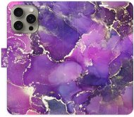 iSaprio Purple Marble pro iPhone 15 Pro Max - Kryt na mobil