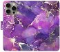 iSaprio Purple Marble pro iPhone 15 Pro Max - Phone Cover