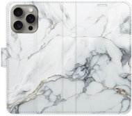 iSaprio SilverMarble 15 pro iPhone 15 Pro Max - Phone Cover