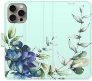 iSaprio Blue Flowers pro iPhone 15 Pro Max - Kryt na mobil