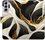 iSaprio BlackGold Marble pro pro Samsung Galaxy S22 5G - Phone Cover