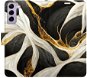 iSaprio BlackGold Marble pro pro Samsung Galaxy S22 5G - Phone Cover