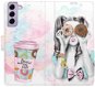 iSaprio Donut Worry Girl pro pro Samsung Galaxy S22 5G - Phone Cover