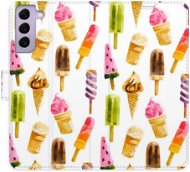 iSaprio Ice Cream Pattern pro pro Samsung Galaxy S22 5G - Phone Cover