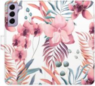 iSaprio Pink Flowers 02 pro pro Samsung Galaxy S22 5G - Phone Cover