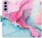 iSaprio PinkBlue Marble pro pro Samsung Galaxy S22 5G - Phone Cover