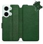 Mobiwear kožený flip pro OnePlus Nord 3 5G - Zelené - L_GRS - Phone Case