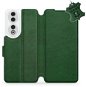 Mobiwear kožené flip pro Honor 90 5G - Zelené - L_GRS - Phone Case