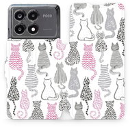 Mobiwear flip knížkové pro Xiaomi Poco X6 Pro 5G - MX01S - Phone Case