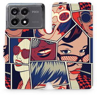 Mobiwear flip knížkové pro Xiaomi Poco X6 Pro 5G - VP18P - Phone Case